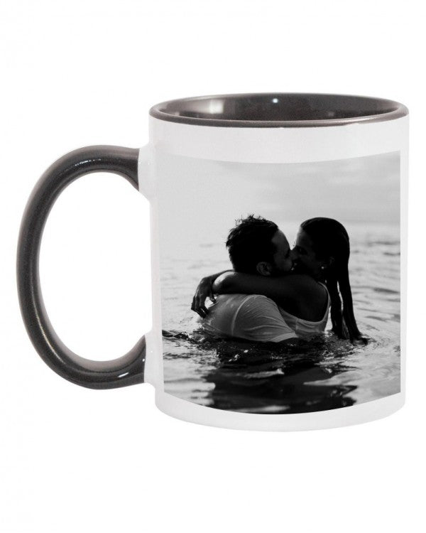 Tazze in ceramica personalizzate da 10 once NERE