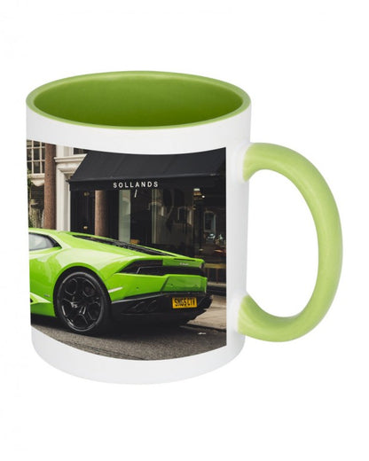 Personalised Ceramic 10oz Mugs GREEN